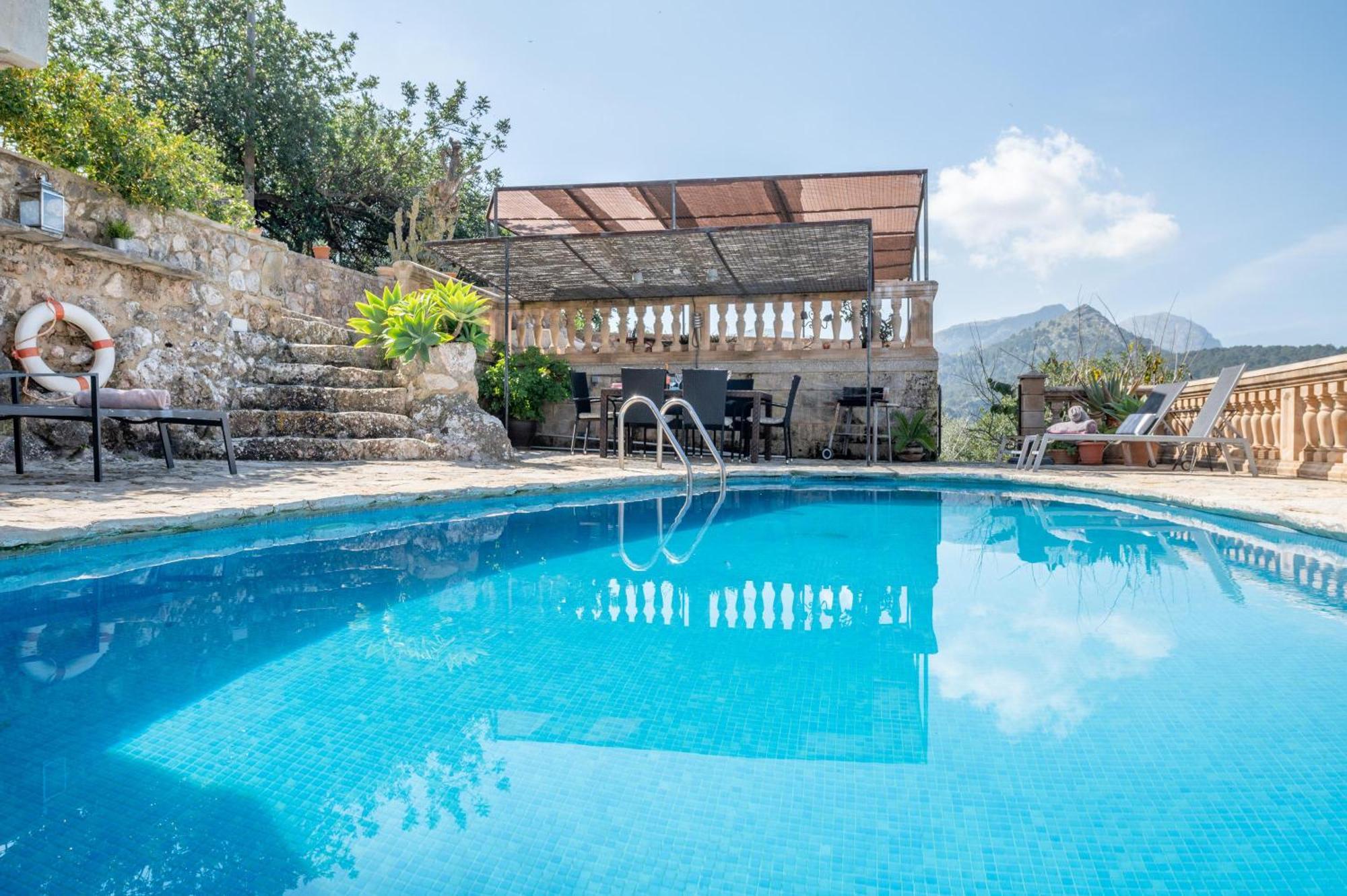 Villa Pou Dels Escarabats Pollença Esterno foto
