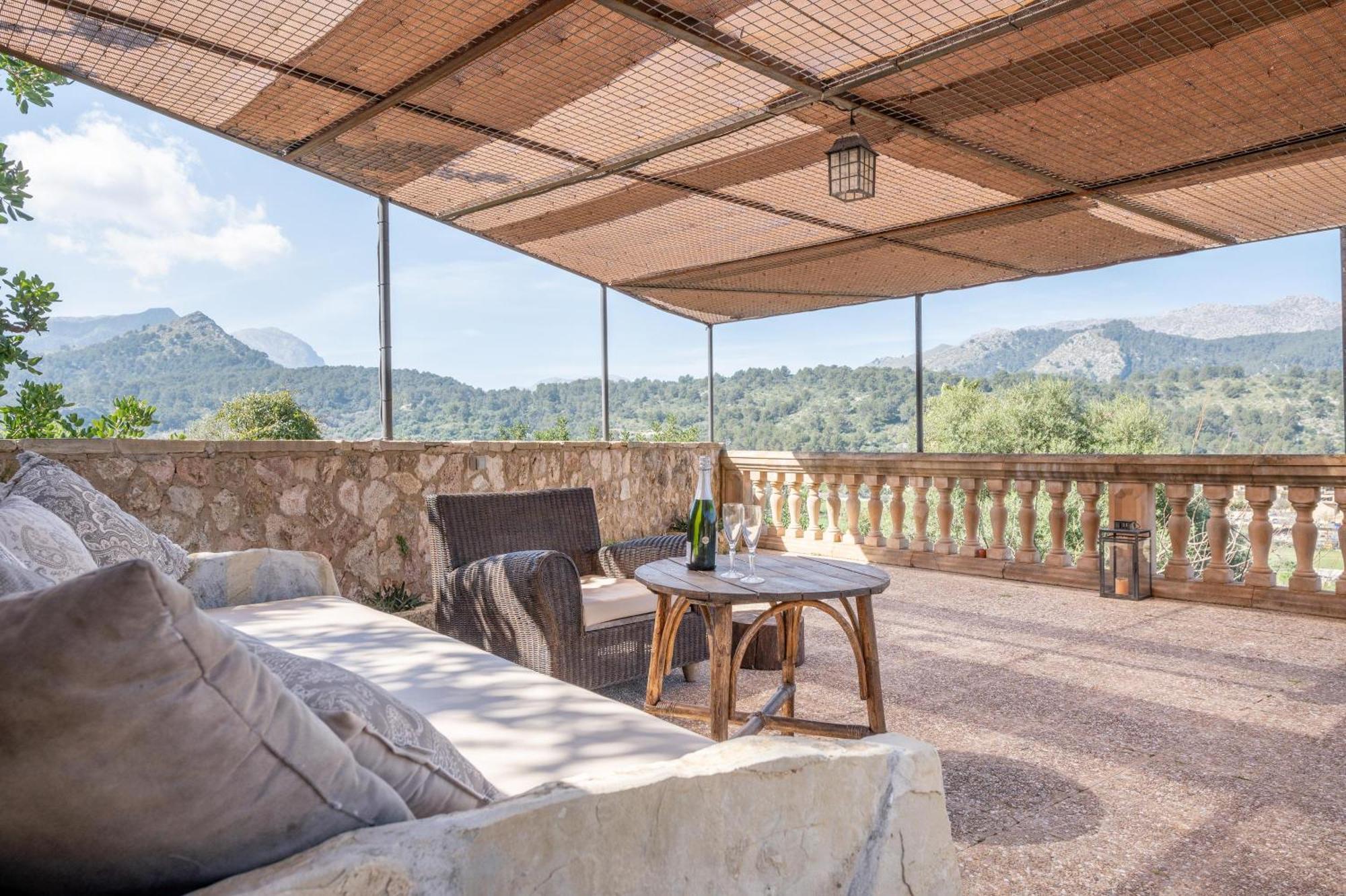 Villa Pou Dels Escarabats Pollença Esterno foto