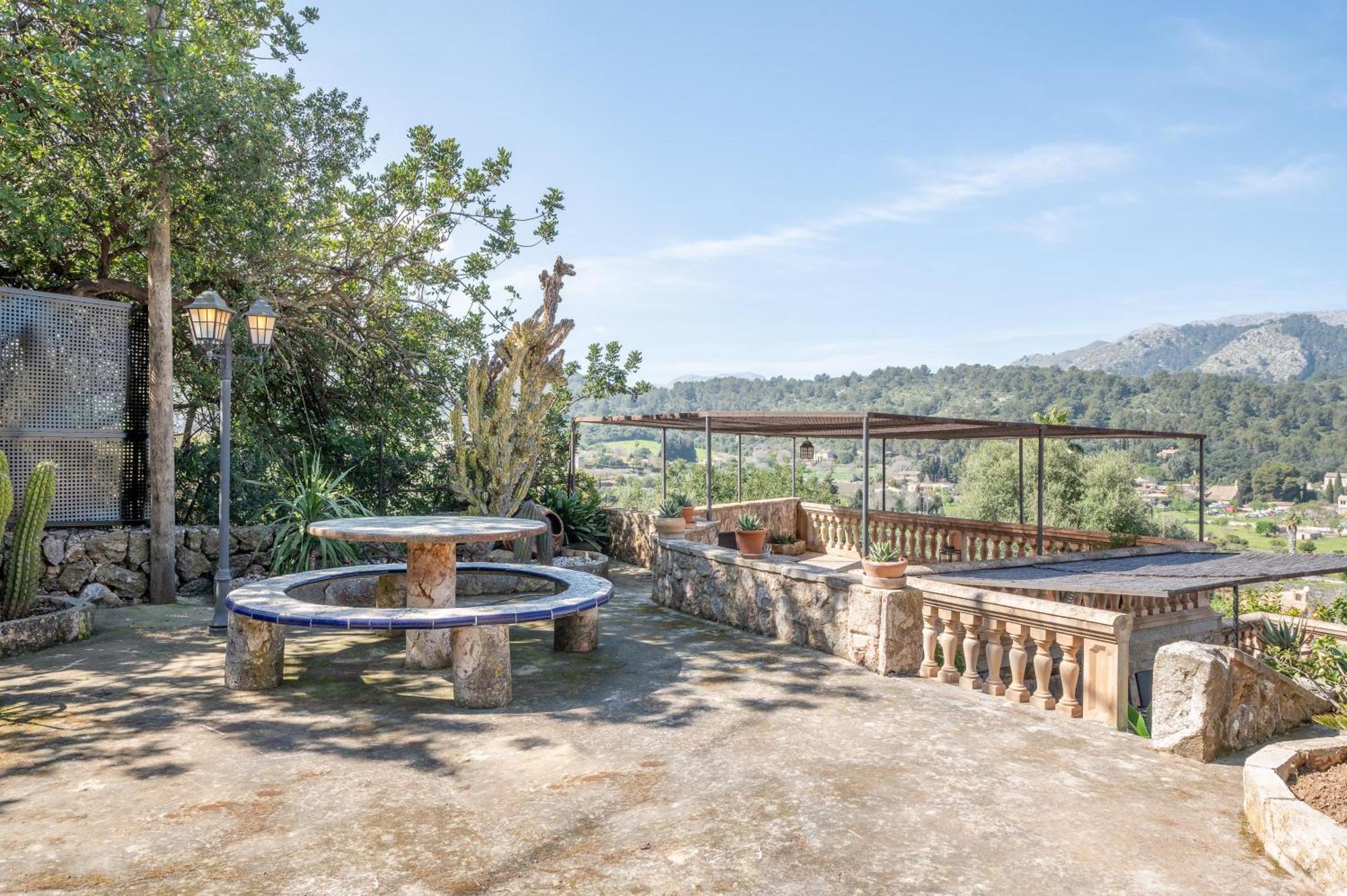 Villa Pou Dels Escarabats Pollença Esterno foto